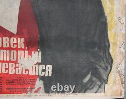 1963 Vintage Soviet Russian Movie Poster Print