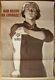 1965 Rare Original Soviet Russian Poster Ussr Anti-nazi Concentration Camp Death