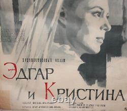 1967 Vintage Soviet Russian Movie Poster Print