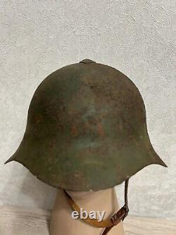 Helmet 1936 Steel SSh 36 WWII Original Russian Military Soviet Army RKKA WW2