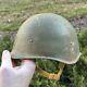 Original Post-wwii Ww2 1948 Dated Russian Soviet Ssh-40 Helmet