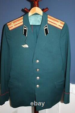 Original Cold War Soviet Union (Russian) Armored Officers Uniform Jacket & Pants