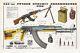 Original Vintage Ak-47 Soviet Russian Ussr Military Poster Kalashnikov Rifle (2)