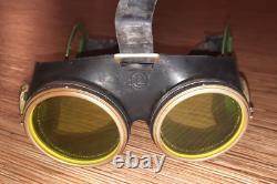 RARE Russian Soviet Army Military Set ShLO-82 & Protective Goggles OPF USSR CCCP