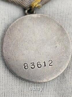 Russian USSR WW2 Medal for Combat Service (1938-1943) Low number #83612