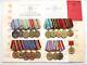 Set Original Soviet Russian Silver Medal Bravery Courage Combat Service Wwii Doc