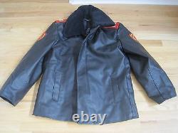 Soviet Russian Army Private MP- Traffic Control Leather Jacket and Pants