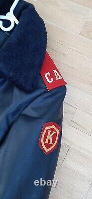 Soviet Russian Army Private MP- Traffic Control Leather Jacket and Pants