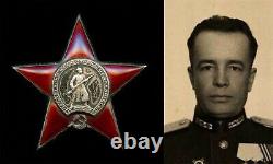 Soviet Russian Medal Order of the Red Star 1944 Belarus Liberation, Colonel arty