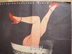 Soviet Russian Original movie POSTER How much does love cost USSR prostitution
