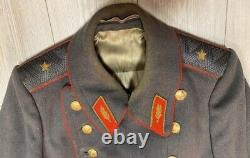 Soviet Russian Overcoat Coat Jacket Parade GENERAL Army USSR Uniform