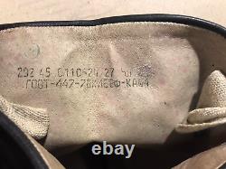Soviet Russian Riding Boots Officer BIG Leather Military Uniform USSR 45