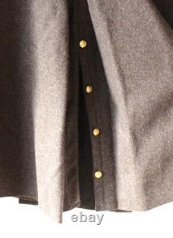 Soviet USSR Russian Military Army Officer Wool Overcoat Shinel -ORIGINAL
