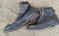 Soviet russian army leather short boots mountains spetznaz size 41 (262) US8