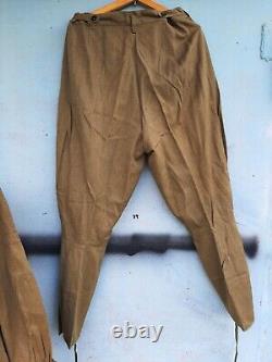 Soviet russian officer gimnasterka and pants gr. 3 new original WW2 type