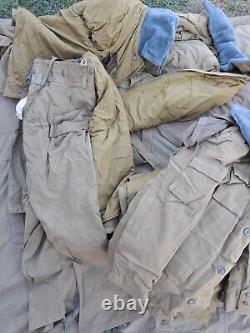 Soviet russian officer winter field suit afganka Afganistan war size 50-3 new