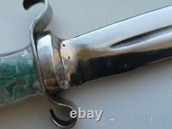 Vintage Dagger knife Stiletto ITC USSR Handle Blade Russian Soviet Rare Old 20th