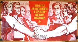 Vintage Russian Soviet Poster 1976 VERY RARE! 100% original