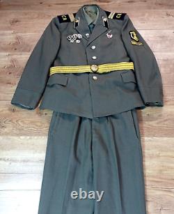 Vintage military uniform of the Soviet Russian Army of the USSR. Rare